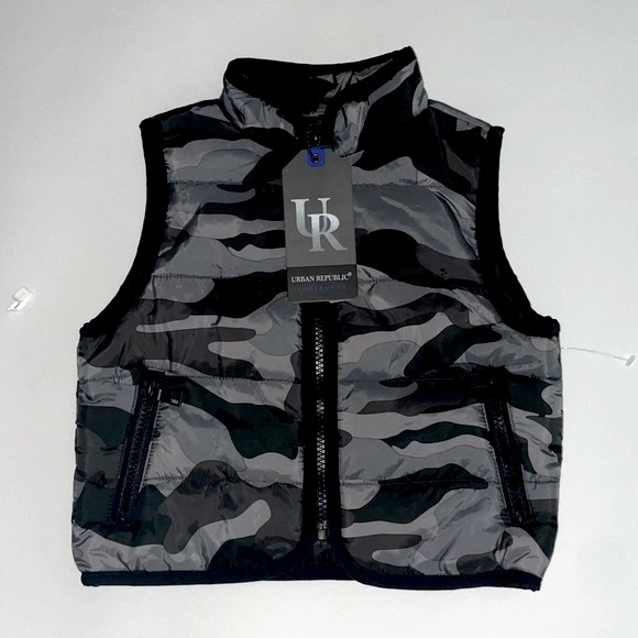 Urban Republic Reversible Boys Vest - Picture 2 of 5